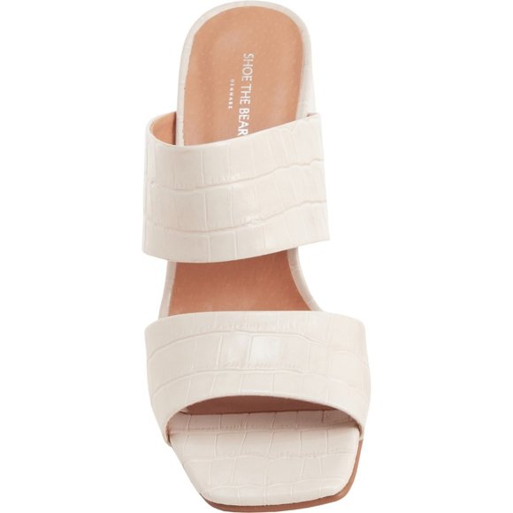 NEW SHOE THE BEAR® Made in Spain Croco Runa Mule Sandals -Leather For Women563s - Picture 2 of 5